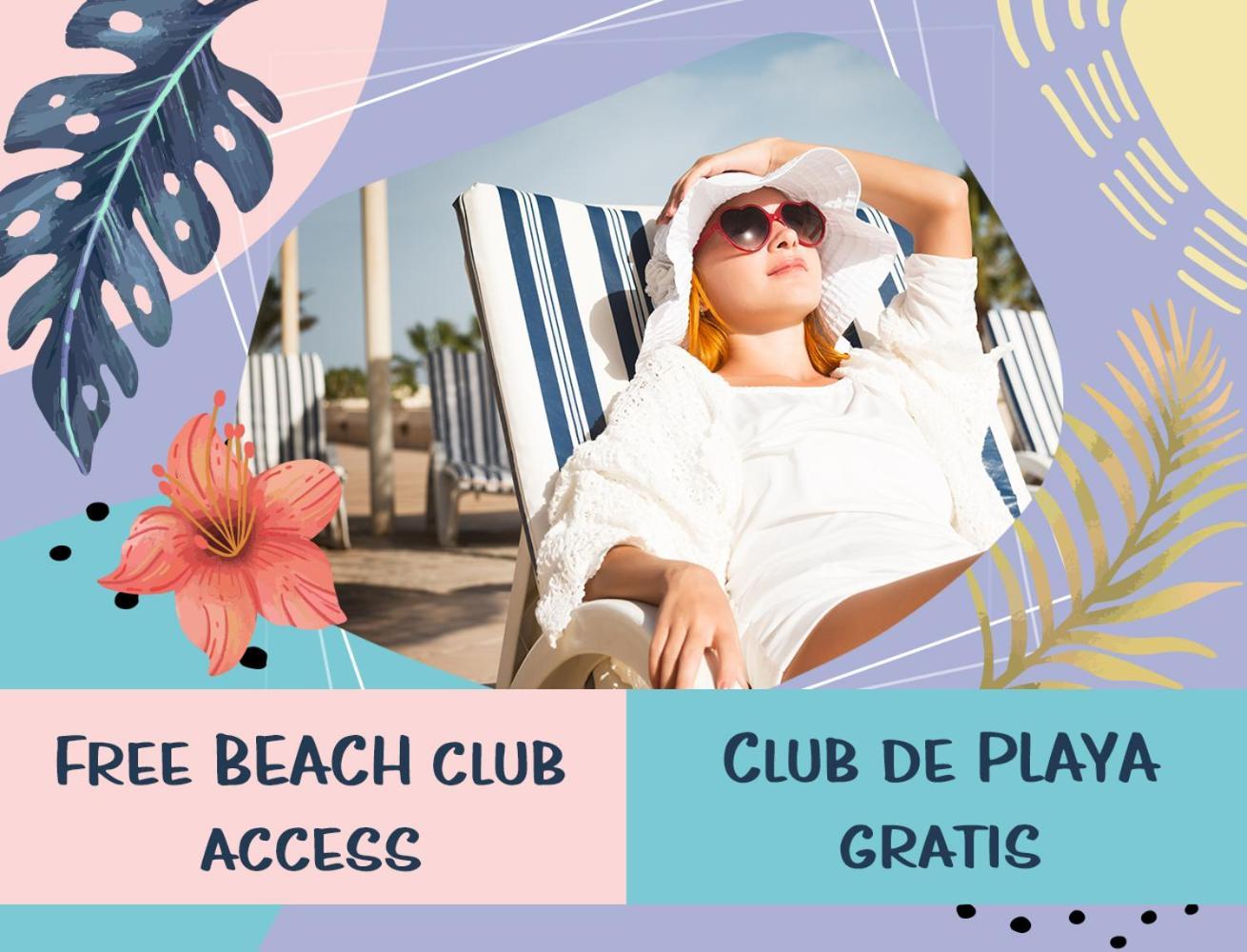 Holiday Dreams Hotel Los Corales Bavaro Wifi Bbq Parking Beach Club & Spa 蓬塔卡纳 外观 照片
